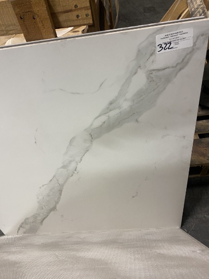 MUSE STATUARIO SATIN RET 32 x 32 porc Italy
