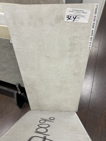 ICON BONE WHITE RET 12 x 24 porc Italy