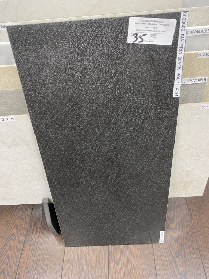 MATERIA BLACK POL 12 x 24 porc. Spain