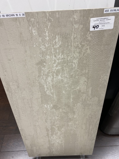 TEXSTYLE 90 BROWN 18 x 36 porc. Spain