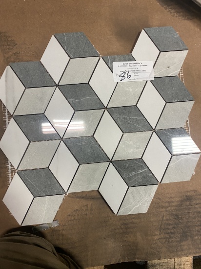 MALLA PICENO GRIS MOS 12 x 12 porc Spain