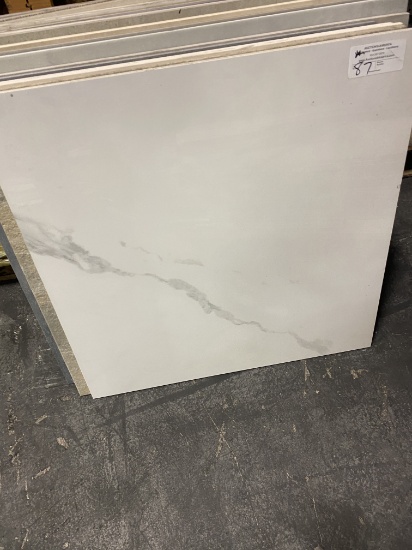 STATUARY BLANCO HIGH GLASS 24 x 24 porc Spain