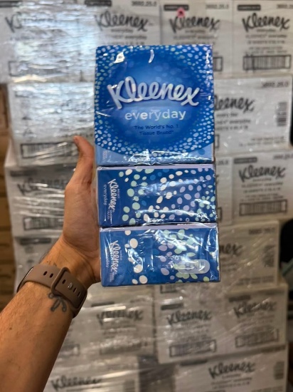 Kleenex Everyday Tissues - 3 Pack Units