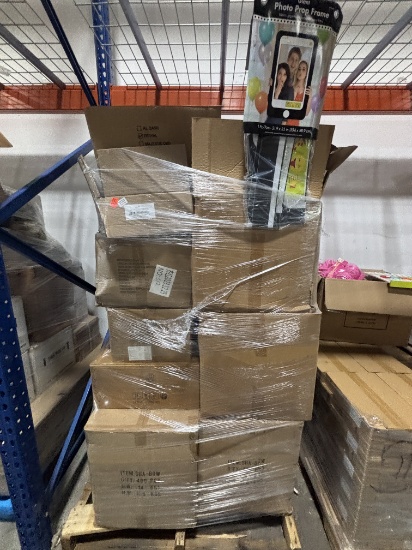 Large Pallet Lot of Party Supplies & Decoration - New in Case
