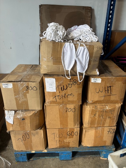 Large Pallet Lot of Cloth Face Mask / Washable Face Mask