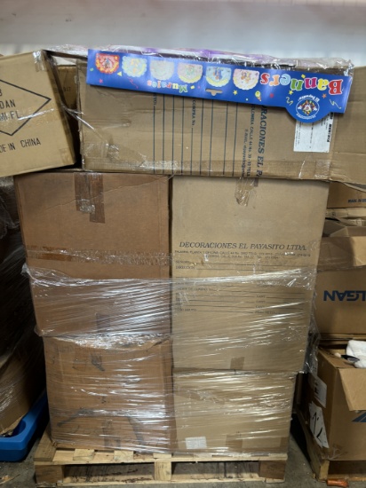 Pallet Lot Of Party Signs / Brand New Party Day Signs
