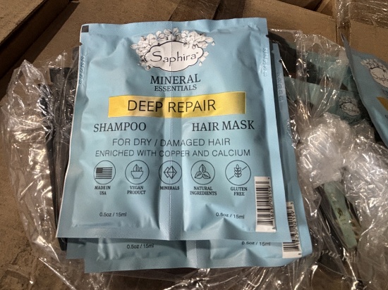 SAPHIRA Mineral Essentials Shampoo & Hair Mask Pack
