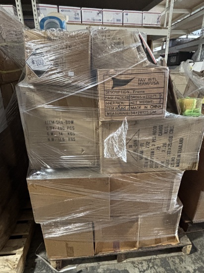 Large Pallet Lot of Party Supplies & Decorations - New Merch