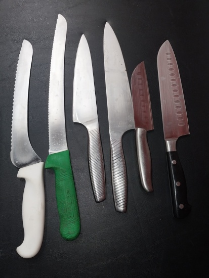 Chef Knives of various sizes