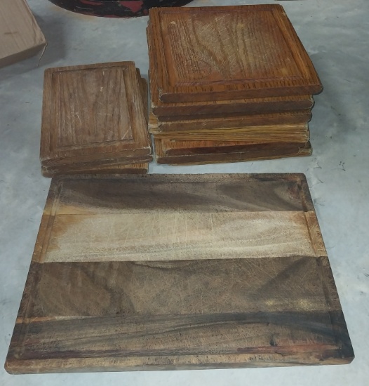 Hardwood Serving Boards - various sizes