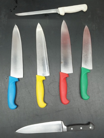 Chef Knives of various sizes
