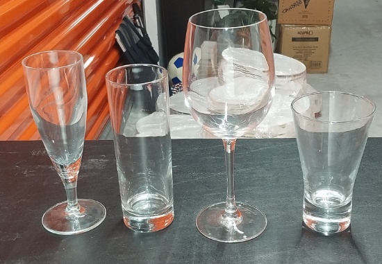 Various glassware
