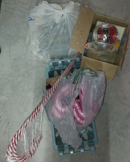 Holiday Lot with disco ball and more
