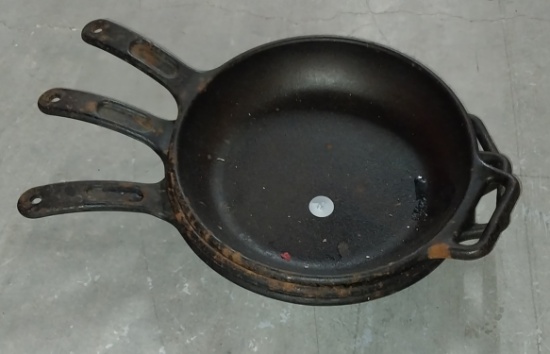 Cast iron Pans