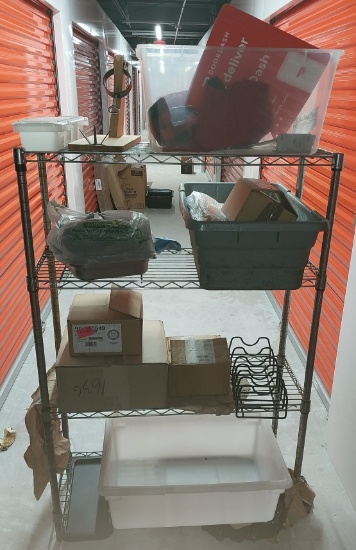 Metrocart with contents