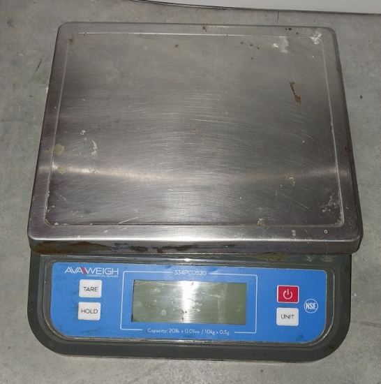 Ava Weigh Commerical scale - battery operated