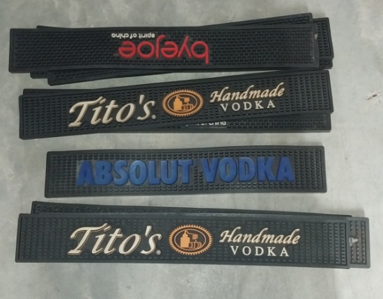 Custom rubber bar mat -various