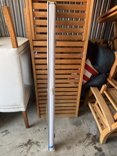 HUNTER DOUGLAS 63" White Fabric Curtains / Window Shades