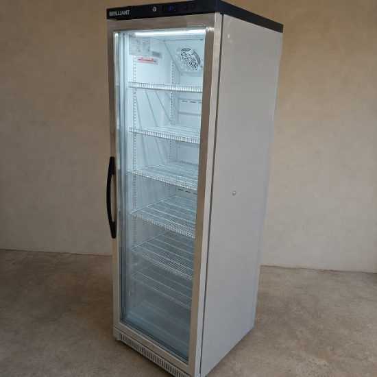 Accucold ARG15PV456/ARG15PV 12.10 cu. ft. single glass-door medical refrigerator with digital temper