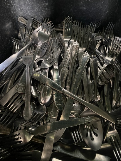 Large Lot of Flatware - Silverware - Most Matching Assorted Silverware - (1700)+ Pcs