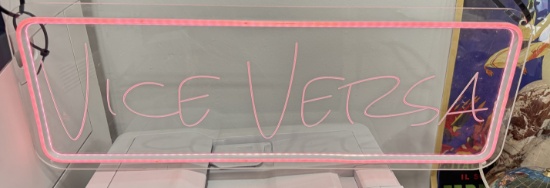 24 inch LED illuminated sign fill in the words with neon marker