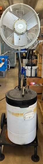 PI Corporation PM-18 Mobile Industrial Fan / Misting System