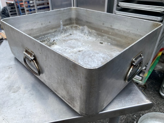 21" by 17" Square Roasting Pan - Kosher Roasting Pan