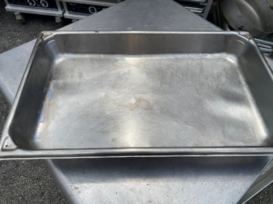 Full Size Stainless Steel Insert Pans - Kosher Insert Pans
