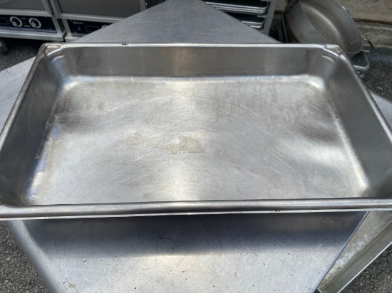 Full Size Stainless Steel Insert Pans - Kosher Insert Pans
