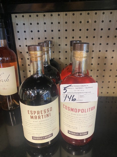 5 wine Coctail Muddle Spear