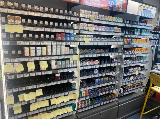 3 Tobacco Display with botton drawer