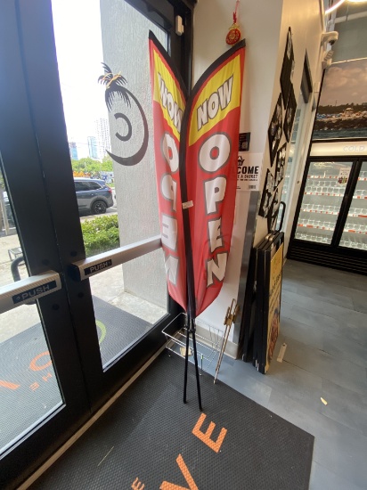 2 open flag kit