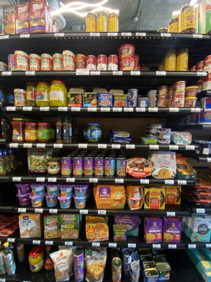433 Assorted canned Foods & Pantry Items