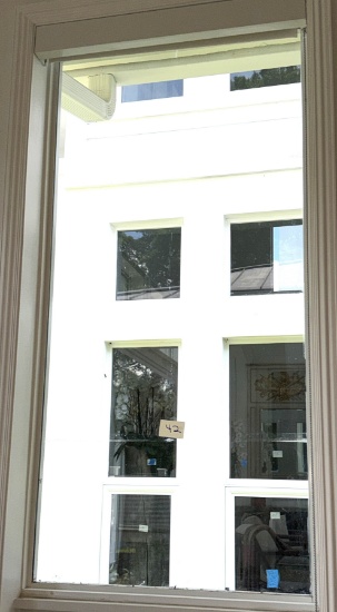 Impact Window, Grey Tint, 36" X 60", Aluminum Casing, Professionally Removed