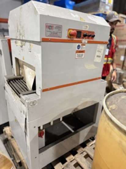 CLAMCO Industrial Conveyorized Heat-Shrink Wrap Tunnel - 230V / 3Ph