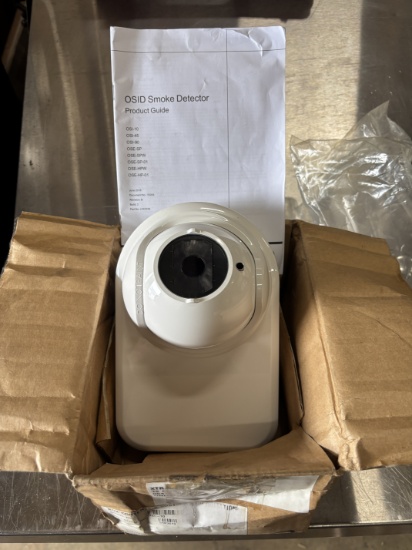 OSID Commercial Smoke Detector w/ Camera Model # OSI-10 Commercial Smoke Detector