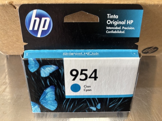 Brand New Origional HP Ink Blue for HP Office Jet Printer - Ink #954C