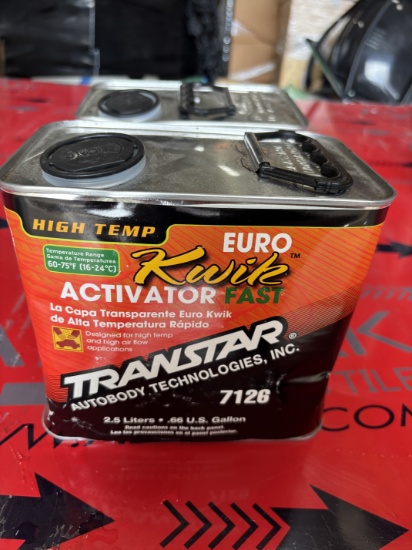 2.5 Liter High Temp KWIK Activator Fast Set 7126 KWIK Clear Coat - Fast Set