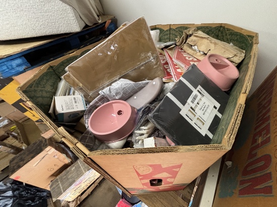 LARGE Watermelon Pallet Filled with Dollar Store Merchandise / Pallet Lot