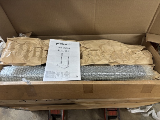 PEERLESS Wall Mount Component Rack - Brand New Model #ACC-WMVCS