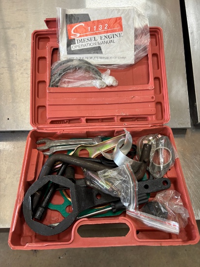 Portable Box of Diesel Tools - Diesel Engine Tool Kit