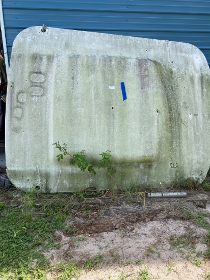 Boat Fiberglass Full hard Top w/ Buil it mounting with radio boxes and stoage