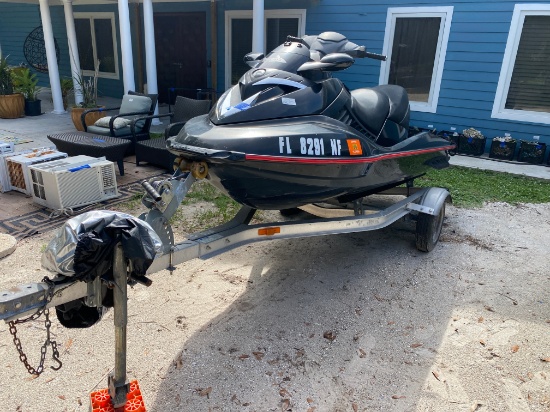 2006 SEADOO with trailer was running title on hand