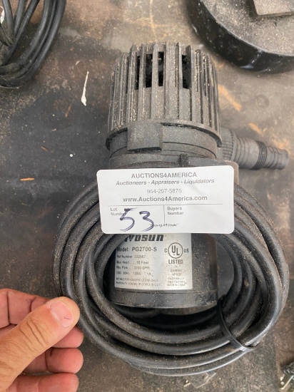 Submersible Pump AS IS