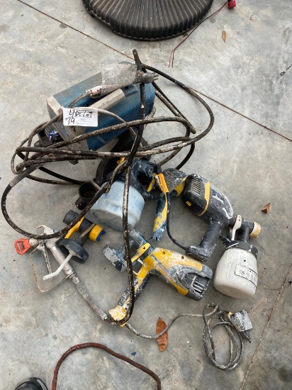 Paint tools 4pc Lot AS IS