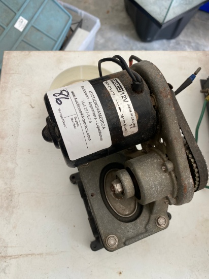 12 volt DC motor-driven Pump assembly
