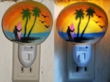 ASS'T PTD TIGRINA NITE LITES - Location040-210