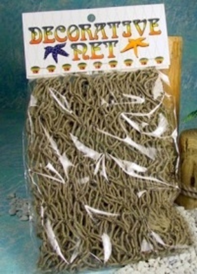 BROWN DECORATIVE NET 5x7'-BULK - Location 039-057