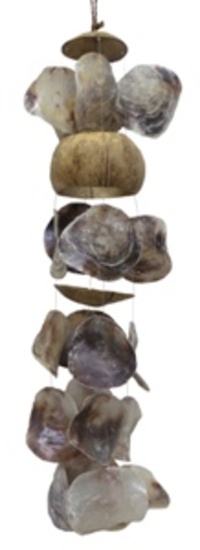 CUT COCO PLACUNA WINDCHIME - Location 042-020B
