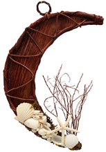 HALF MOON WALL DECOR